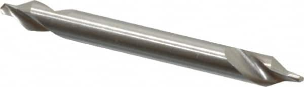 Magafor - #1 Plain Cut 60° Incl Angle High Speed Steel Combo Drill & Countersink - Benchmark Tooling