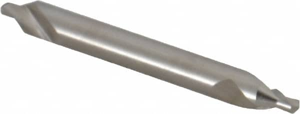 Magafor - #2 Plain Cut 60° Incl Angle High Speed Steel Combo Drill & Countersink - Benchmark Tooling