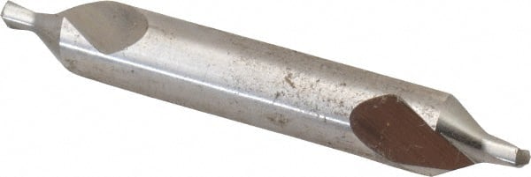 Magafor - #4 Plain Cut 60° Incl Angle High Speed Steel Combo Drill & Countersink - Benchmark Tooling