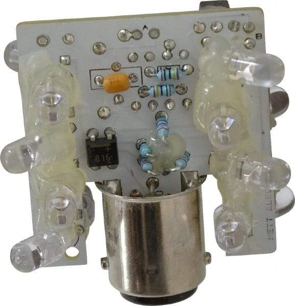 Eaton Cutler-Hammer - LED Lamp, Green, Steady, Stackable Tower Light Module - 24 VAC/VDC, 59 Milliamp, IP65 Ingress Rating, 4, 13, 4X NEMA Rated, Base Mount - Benchmark Tooling