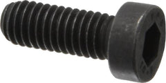 Value Collection - M6x1.00 Metric Coarse Hex Socket Drive, Low Socket Cap Screw - Grade 10.9 Alloy Steel, Black Oxide Finish, Fully Threaded, 16mm Length Under Head - Benchmark Tooling