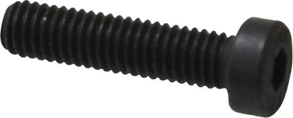 Value Collection - M6x1.00 Metric Coarse Hex Socket Drive, Low Socket Cap Screw - Grade 10.9 Alloy Steel, Black Oxide Finish, Fully Threaded, 25mm Length Under Head - Benchmark Tooling