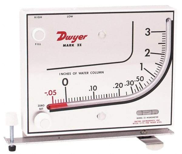 Dwyer - 3% Accuracy, Portable Stand - 140°F Max - Benchmark Tooling