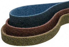 Superior Abrasives - 4" Wide x 24" OAL, Aluminum Oxide Abrasive Belt - Aluminum Oxide, Very Fine, Nonwoven - Benchmark Tooling