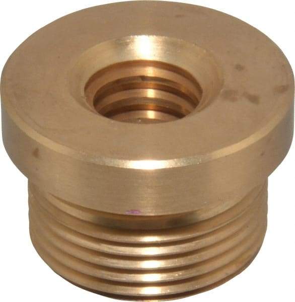 Keystone Threaded Products - 1.12" Long, 3/4" High, 1/2" Thread Length, Bronze, Right Hand, Round, Precision Acme Nut - 0.937-16 Thread Size, 2C Class of Fit - Benchmark Tooling