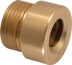 Keystone Threaded Products - 1.12" Long, 1" High, 1/2" Thread Length, Bronze, Right Hand, Round, Precision Acme Nut - 0.937-16 Thread Size, 2C Class of Fit - Benchmark Tooling