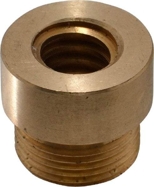 Keystone Threaded Products - 1.12" Long, 1" High, 1/2" Thread Length, Bronze, Right Hand, Round, Precision Acme Nut - 0.937-16 Thread Size, 2C Class of Fit - Benchmark Tooling