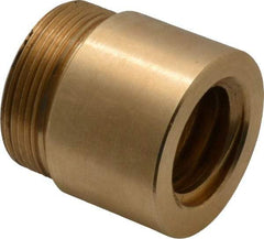 Keystone Threaded Products - 1-1/2" Long, 1-1/2" High, 1/2" Thread Length, Bronze, Right Hand, Round, Precision Acme Nut - 1.375-16 Thread Size, 2C Class of Fit - Benchmark Tooling