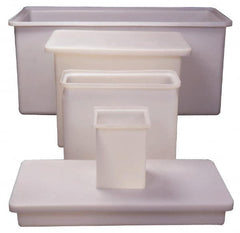 Made in USA - Rectangular Polyethylene Tank Cover - 24" Wide x 36" Long x 1/4" Thick - Benchmark Tooling