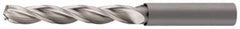 Walter-Titex - 8.5mm 130° Solid Carbide Jobber Drill - Bright Finish, Right Hand Cut, Spiral Flute, Straight Shank, 4.06" OAL, Standard Point - Benchmark Tooling