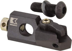 Kennametal - Series Kendex, Left Hand, CSSP Toolholder Compatibility, SP.. Insert Compatibility, Indexable Turning Cartridge - Clamp Holding Method, 6.1mm Max Depth of Cut, 44mm OAL x 10mm OAW x 14.75mm OAH - Benchmark Tooling