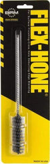 Brush Research Mfg. - 0.551" to 5/8" Bore Diam, 180 Grit, Zirconia Alumina Flexible Hone - Fine, 8" OAL - Benchmark Tooling