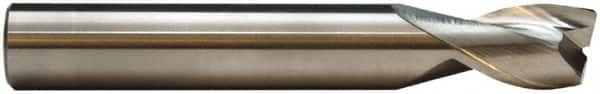 M.A. Ford - 3/8", 2 Flute, Solid Carbide, 0.03" Corner Radius End Mill - 4" OAL, 1/2" LOC - Benchmark Tooling