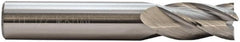 M.A. Ford - 8mm, 20mm LOC, 8mm Shank Diam, 64mm OAL, 4 Flute, Solid Carbide Square End Mill - Single End, Uncoated, 30° Helix, Centercutting, Right Hand Cut, Right Hand Flute, Series 111 - Benchmark Tooling