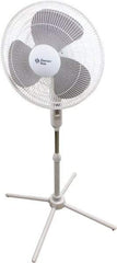 Comfort Zone - 16" Blade, 445 Max CFM, Standing Fan - 0.42 Amps, 120 Volts, 3 Speed - Benchmark Tooling