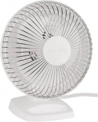 Air King - 6" Blade, 191 Max CFM, Desk Fan - 0.19/0.14 Amps, 120 Volts, 2 Speed - Benchmark Tooling