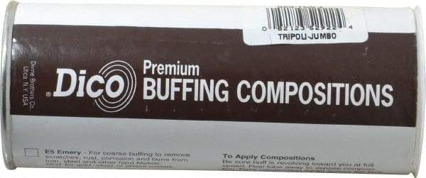 Dico - 1/2 Lb Tripoli Compound - Brown, Use on Base Metals & Plastic - Benchmark Tooling