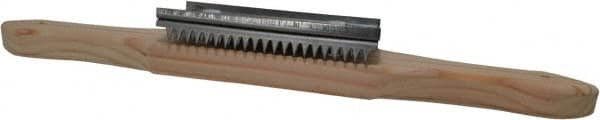 Divine Brothers - Steel Buffing Wheel Rake with Handle - Hardwood Handle - Benchmark Tooling