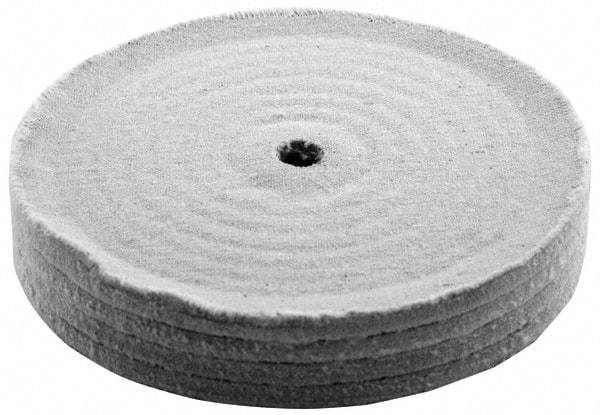 Divine Brothers - 12" Diam x 2" Thick Unmounted Buffing Wheel - Polishing Wheel, 3/4" Arbor Hole - Benchmark Tooling