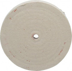 Divine Brothers - 6" Diam x 1" Thick Unmounted Buffing Wheel - Polishing Wheel, 1/2" Arbor Hole - Benchmark Tooling