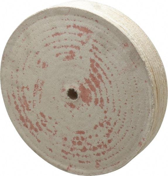 Divine Brothers - 10" Diam x 2" Thick Unmounted Buffing Wheel - Polishing Wheel, 3/4" Arbor Hole - Benchmark Tooling