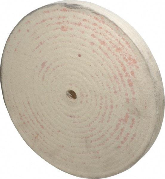 Divine Brothers - 12" Diam x 1" Thick Unmounted Buffing Wheel - Polishing Wheel, 3/4" Arbor Hole - Benchmark Tooling