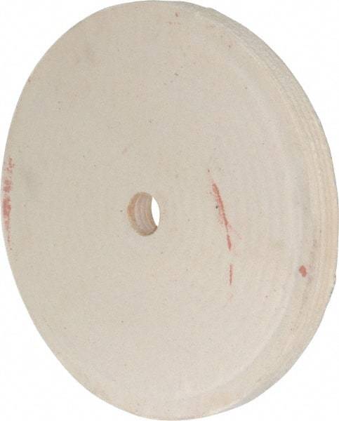 Divine Brothers - 12" Diam x 1" Thick Unmounted Buffing Wheel - Polishing Wheel, 1-1/4" Arbor Hole - Benchmark Tooling