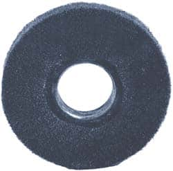 3M - 6" Diam Aluminum Oxide Cutting, Polishing Flap Wheel - 2" Hole, 2" Wide, Density 7, Nonwoven, Medium Grade, 4,000 Max RPM - Benchmark Tooling