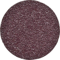 Standard Abrasives - 2" Disc Diam, 36 Grit, Aluminum Oxide Quick Change Disc - Type S Attaching System, Coated, Brown, Very Coarse Grade, 20,000 RPM - Benchmark Tooling