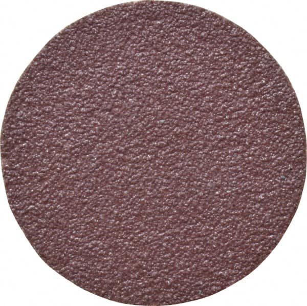 Standard Abrasives - 2" Disc Diam, 60 Grit, Aluminum Oxide Quick Change Disc - Type S Attaching System, Coated, Brown, Medium Grade, 20,000 RPM - Benchmark Tooling