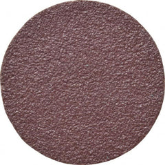 Standard Abrasives - 2" Disc Diam, 60 Grit, Aluminum Oxide Quick Change Disc - Type S Attaching System, Coated, Brown, Medium Grade, 20,000 RPM - Benchmark Tooling