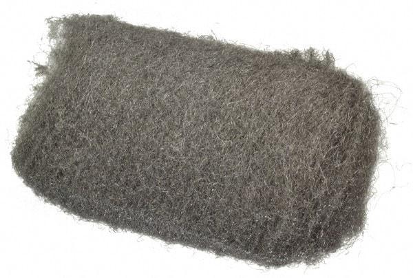 Made in USA - Medium Coarse Grit, Grade 00 Steel Wool Pad - 4" Long x 3" Wide - Benchmark Tooling