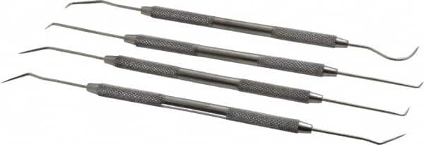 Value Collection - 4 Piece Precision Probe Set - Stainless Steel - Benchmark Tooling