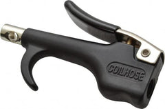 Coilhose Pneumatics - Safety Nickel Tipped Thumb Lever Blow Gun - 1/4 NPT, Zinc - Benchmark Tooling