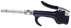 Coilhose Pneumatics - Safety Extension Tube Thumb Lever Blow Gun - 1/4 NPT, 24" Tube Length, Zinc - Benchmark Tooling