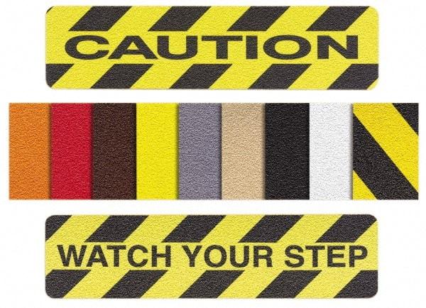 NMC - Black Solid Color Anti-Slip Vinyl Cleat - 3/4" Wide x 2' Long x 0.02" Thick, General Traffic - Benchmark Tooling