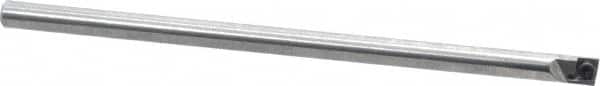 Seco - 0.22" Min Bore Diam, 4" OAL, 3/16" Shank Diam, Indexable Boring Bar - CD.. 1.2 Insert, Screw Holding Method - Benchmark Tooling
