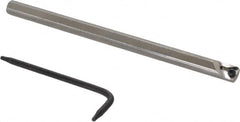 Seco - 0.29" Min Bore Diam, 4" OAL, 1/4" Shank Diam, STLD Indexable Boring Bar - TD.. 1.2 Insert, Screw Holding Method - Benchmark Tooling