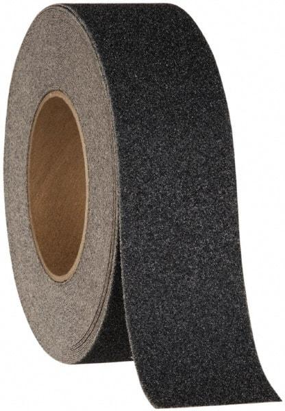 NMC - Black Solid Color Anti-Slip Vinyl Tape - 4" Wide x 60' Long x 0.02" Thick, General Traffic - Benchmark Tooling