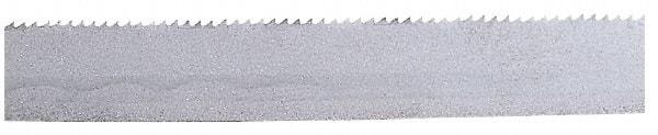 Disston - 14 TPI, 7' 5" Long x 1/2" Wide x 0.025" Thick, Welded Band Saw Blade - Carbon Steel, Toothed Edge, Wavy Tooth Set, Flexible Back, Contour Cutting - Benchmark Tooling