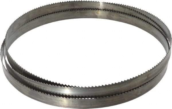 Disston - 6 TPI, 7' 9" Long x 3/4" Wide x 0.032" Thick, Welded Band Saw Blade - Carbon Steel, Toothed Edge, Raker Tooth Set, Flexible Back, Contour Cutting - Benchmark Tooling