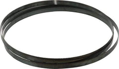 Disston - 24 TPI, 7' 9-1/2" Long x 1/2" Wide x 0.025" Thick, Welded Band Saw Blade - Carbon Steel, Toothed Edge, Raker Tooth Set, Flexible Back, Contour Cutting - Benchmark Tooling
