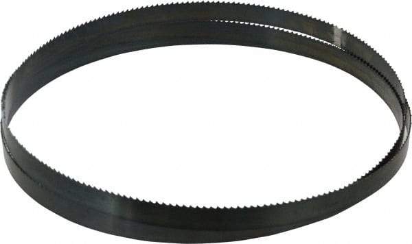 Disston - 6 TPI, 9' Long x 3/4" Wide x 0.032" Thick, Welded Band Saw Blade - Carbon Steel, Toothed Edge, Raker Tooth Set, Flexible Back, Contour Cutting - Benchmark Tooling
