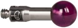 Renishaw - 0.1969 Inch Ball Diameter, Stainless Steel Stem, M2 Thread, Ruby Point Ball Tip CMM Stylus - 0.3937 Inch Working Length, 0.0984 Inch Stem Diameter, 0.3937 Inch Overall Length - Benchmark Tooling