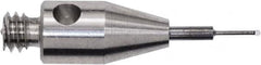 Renishaw - 0.0118 Inch Ball Diameter, Carbide Stem, M2 Thread, Ruby Point Ball Tip CMM Stylus - 0.0787 Inch Working Length, 0.01 Inch Stem Diameter, 0.3937 Inch Overall Length - Benchmark Tooling