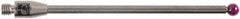 Renishaw - 0.1181 Inch Ball Diameter, Carbide Stem, M3 Thread, Ruby Point Ball Tip CMM Stylus - 1.7205 Inch Working Length, 0.0787 Inch Stem Diameter, 1.9685 Inch Overall Length - Benchmark Tooling