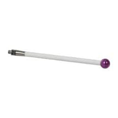 Renishaw - 0.1969 Inch Ball Diameter, Ceramic Stem, M2 Thread, Ruby Point Ball Tip CMM Stylus - 1.9685 Inch Working Length, 0.0984 Inch Stem Diameter, 1.9685 Inch Overall Length - Benchmark Tooling