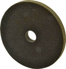 Standard Abrasives - 6" Diam, 1/2" Face Width, 1" Center Hole, Medium Grade, Aluminum Oxide Deburring Wheel - Unitized, Hard Density 8 Grade, 6,000 RPM - Benchmark Tooling