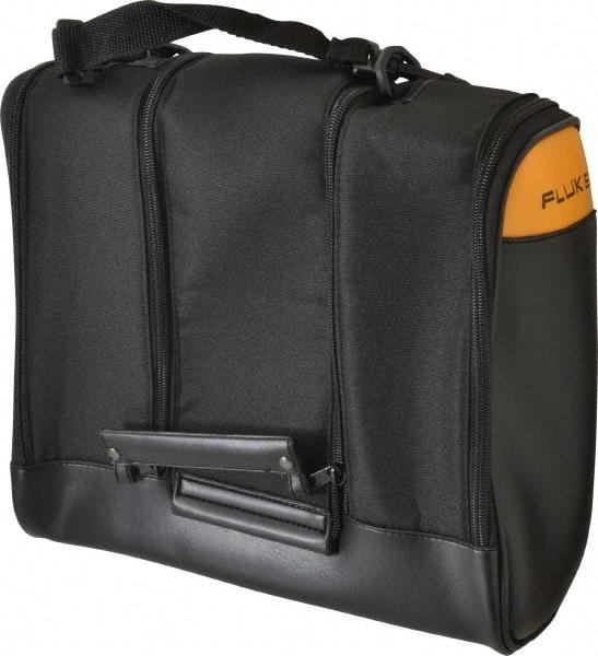 Fluke - Black/Yellow Electrical Test Equipment Case - Use with Fluke Premium Meters - Benchmark Tooling