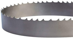 Lenox - 3 to 4 TPI, 12' 10" Long x 1" Wide x 0.035" Thick, Welded Band Saw Blade - Bi-Metal, Toothed Edge, Modified Raker Tooth Set, Flexible Back - Benchmark Tooling